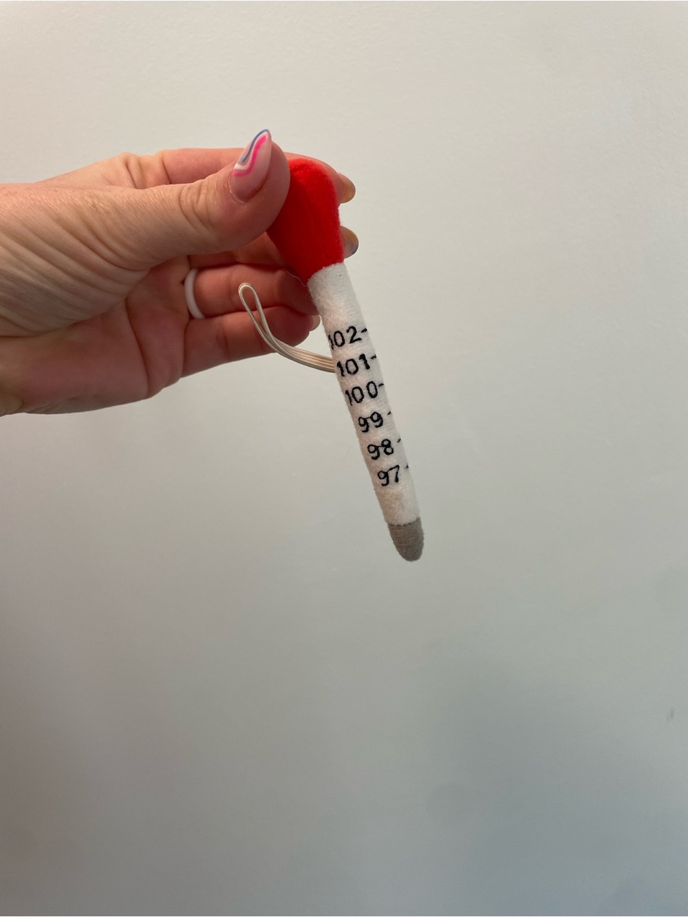 Red and White Thermometer BUILD A BEAR